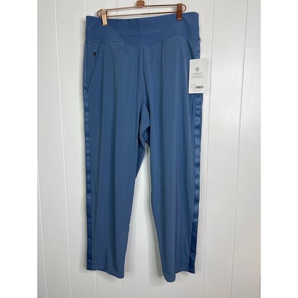 Athleta Pants - Athleta Nolita Slim Tapered Crop Pant in Sky Blue Size 14T NWT